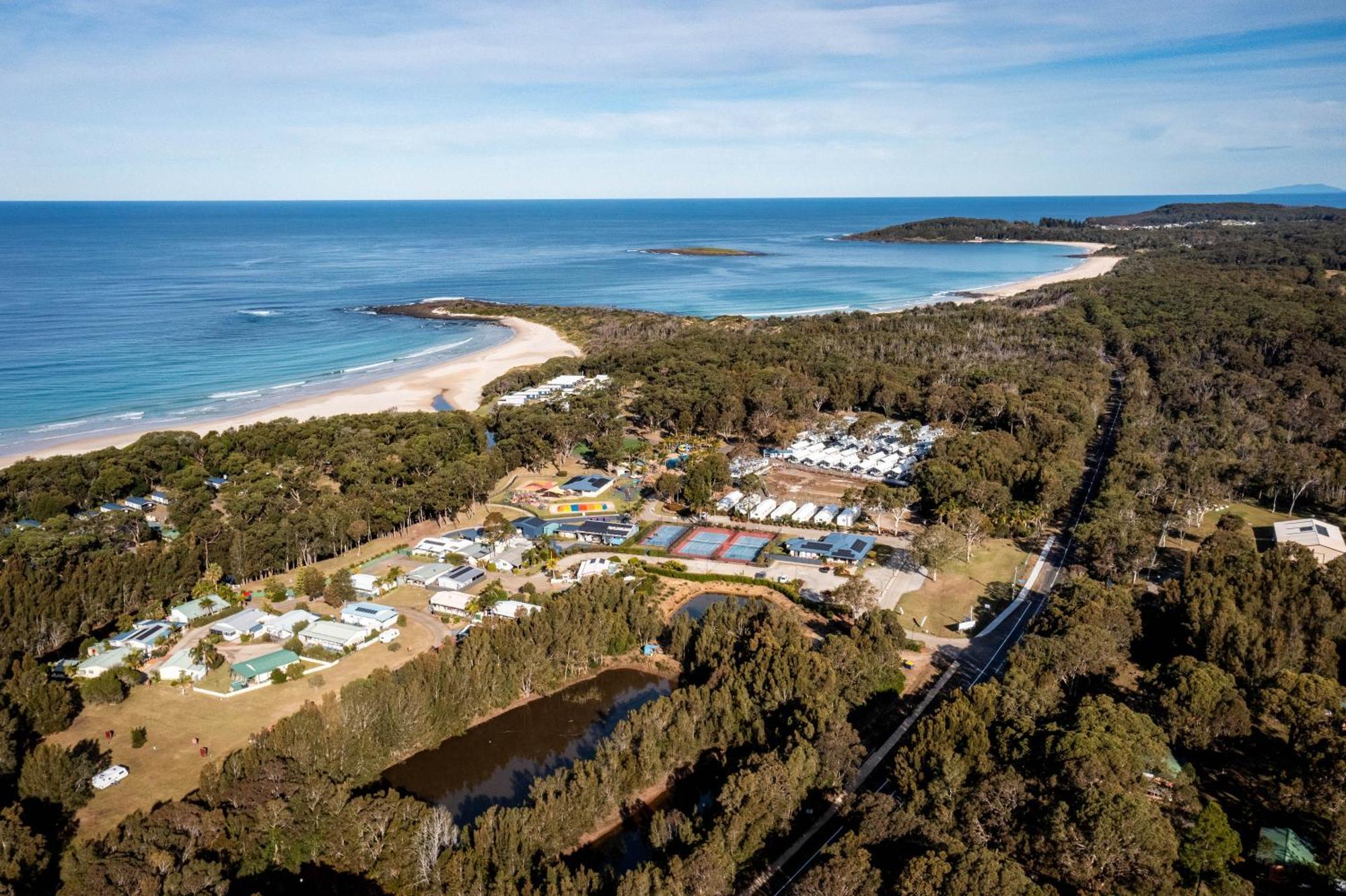 Big4 Tasman Holiday Parks - Racecourse Beach Bawley Point Luaran gambar