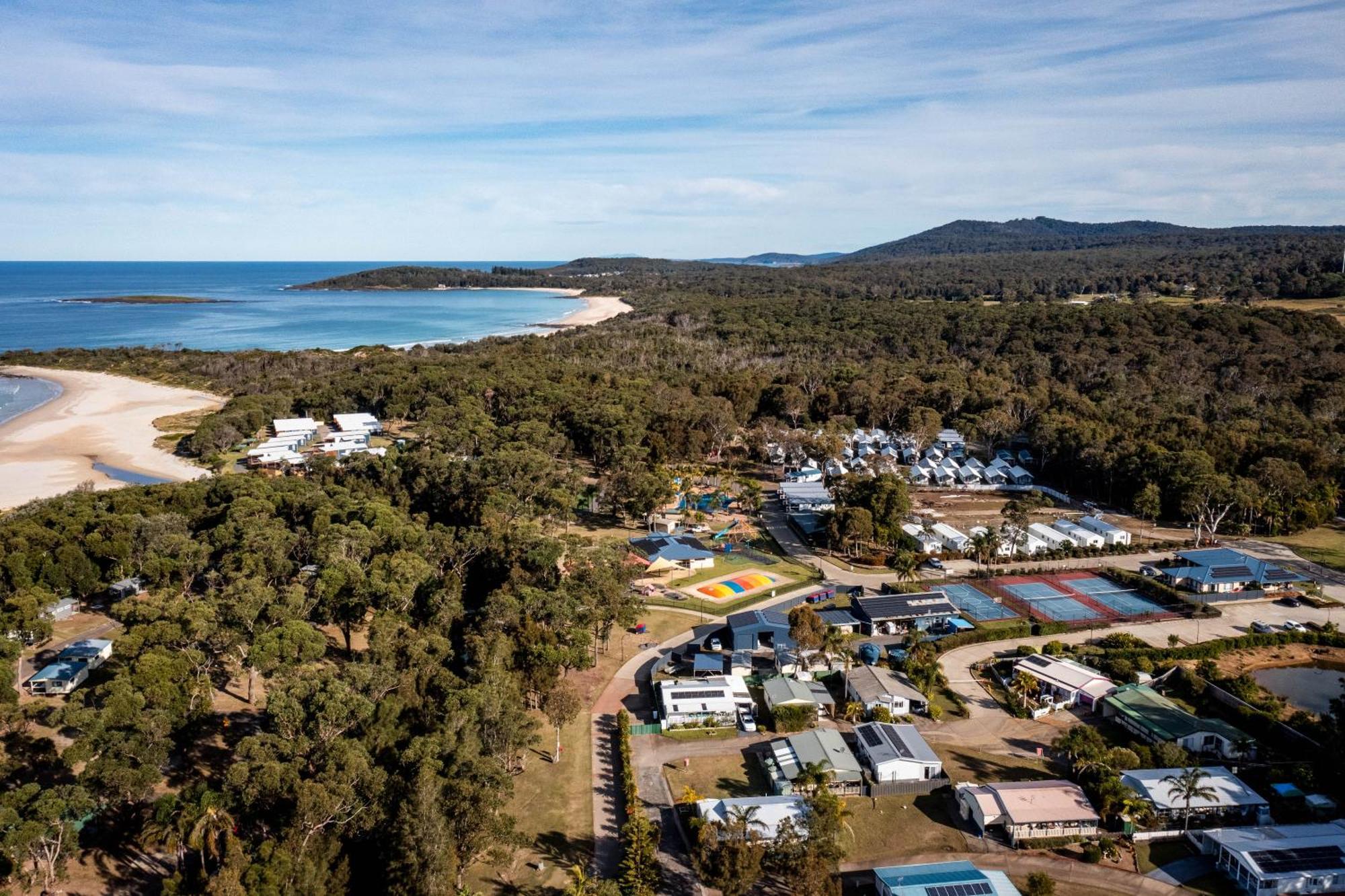 Big4 Tasman Holiday Parks - Racecourse Beach Bawley Point Luaran gambar